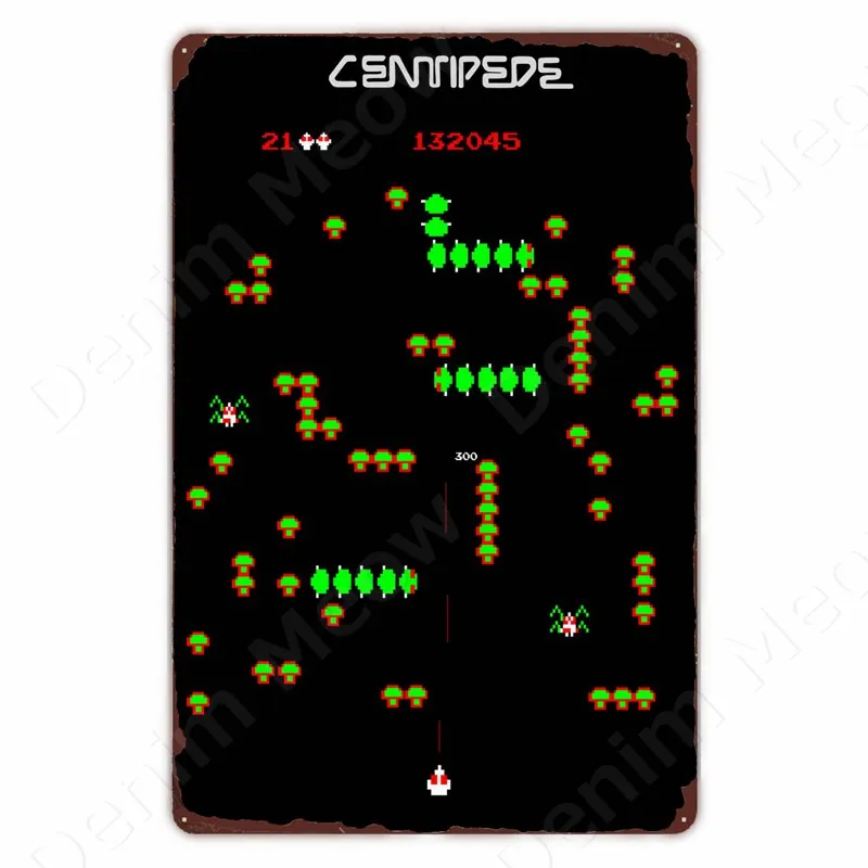 

Металлическая табличка Denim Meow Винтажные Пиксельные Игры