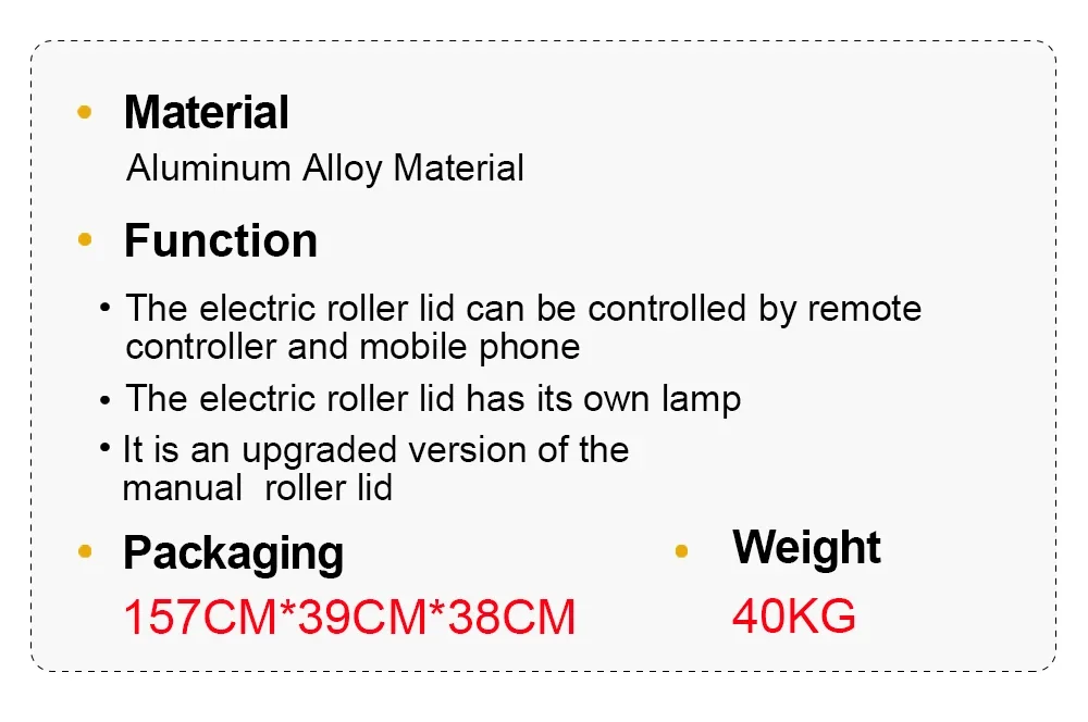 Чехол для грузовика Zolionwil электрическая водонепроницаемая крышка с жестким
