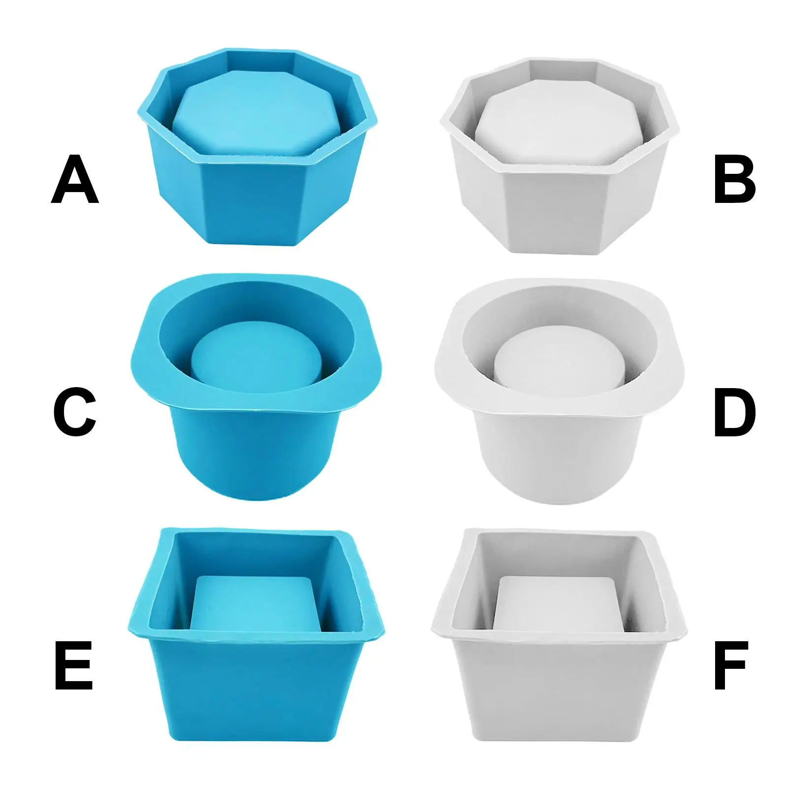 

Силиконовые формы ручной работы, бетонный цветочный горшок, легко снимается, для садоводства