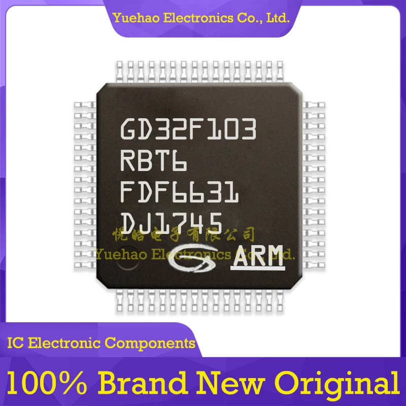 

GD32F103RBT6 GD32F103RB GD32F103R GD32F103 GD32F GD32 GD IC MCU