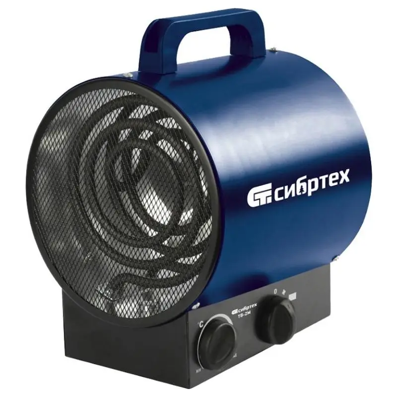 Пушка тепловая электрическая СИБРТЕХ 96436 (2000 Вт вентилятор термостат защита от