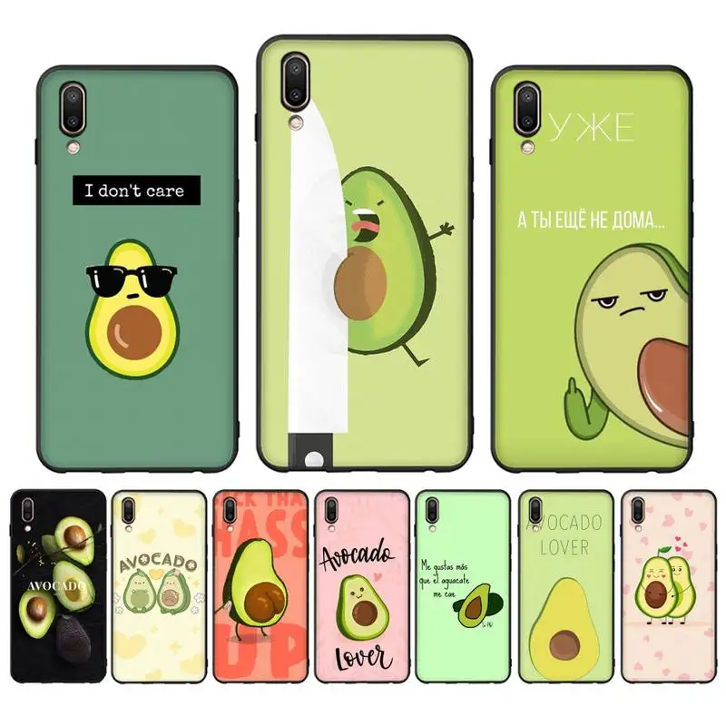 

Avocado Phone Case Case For Oppo Reno Realme C3 6Pro Cover For vivo Y91C Y17 Y19 Funda Capa