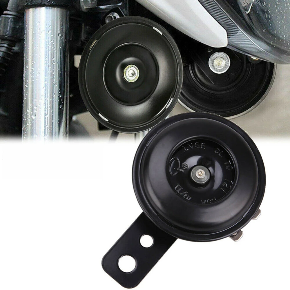 

Universal 12V 1.5A 105db Motorcycle Electric Horn Kit Signal Speaker Waterproof Round Loud Horn For Scooter Moped Dirt Bike ATV