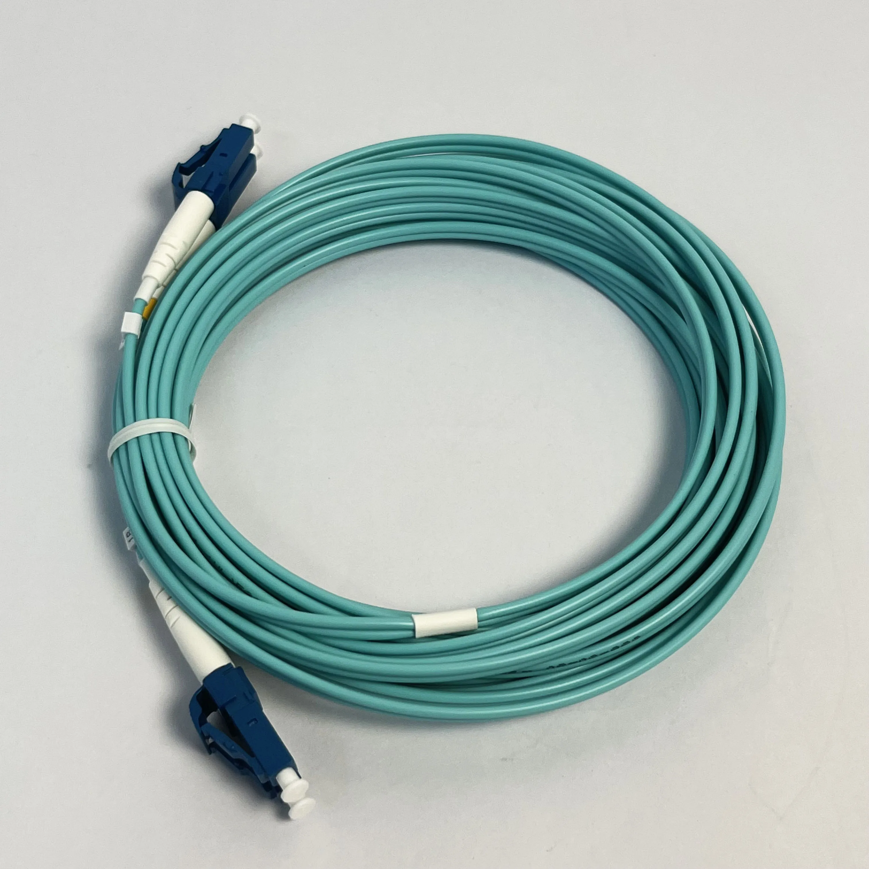5M LC to LC Optic Fiber Patch Cable 10G Multimode Duplex OM3 PVC 2.0 50/125