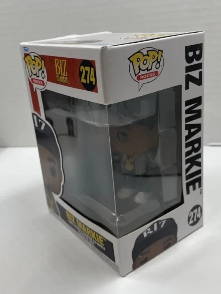 Фото Оригинальная фигурка Funko Pop Rocks Биз Марки # Коллекционная виниловая фигурка-кукла 274: Декоративная модель, лимитированная серия, подарок №1