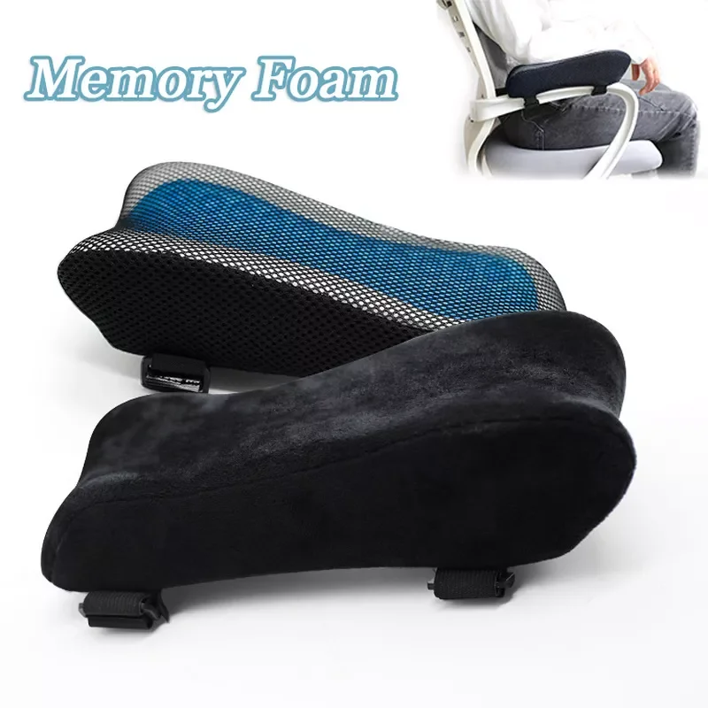 

Foam Armrest Pad for Car Seat Home Game Office Chair Hand Cushion Soft Elbow Pillow Arm Rest Mat Support Pads