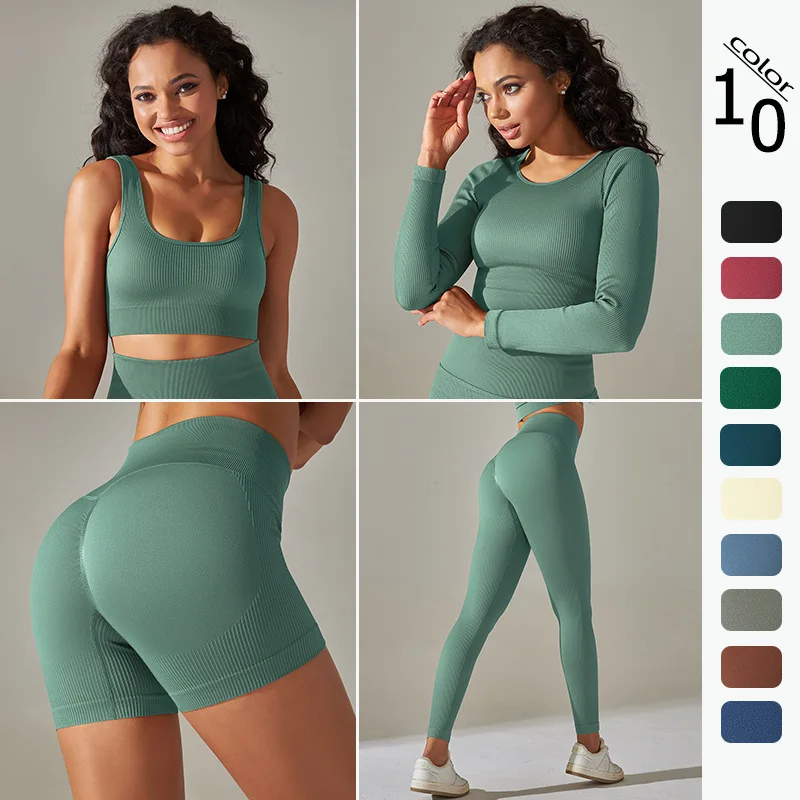 

2/3/4 шт., женские топы с длинным рукавом