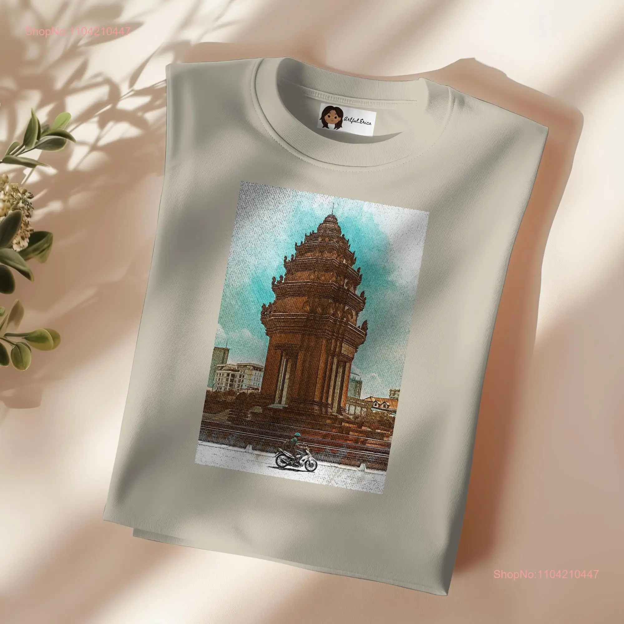 Khmer T Shirt Phnom Penh Cambodia Cambodian Merch for Friend Apparel long or short sleeves