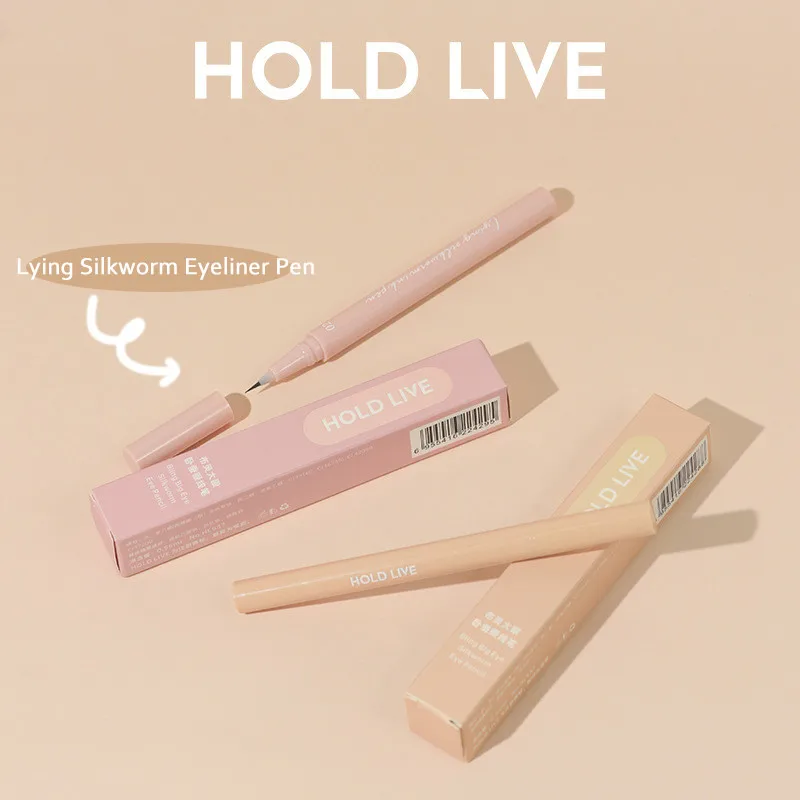 HOLD LIVE Ручка для глаз с жидким подводкой, быстро высыхающая, водостойкая, долговечная, гладкая, косметический инструмент для макияжа.
