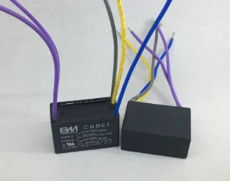Конденсатор CBB61 4UF + 2 5 UF 300V 250V проводов для двигателя вентилятора кондиционера