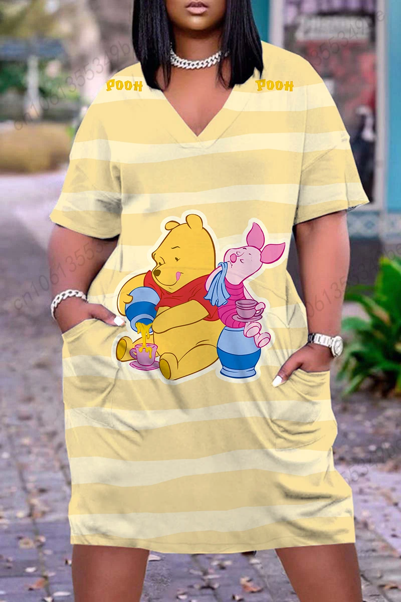

Disney Women's Dresses Plus Size Women Clothing Dress Woman Spring 2022 Women's Clothing With Free Shipping Large Size Clothes