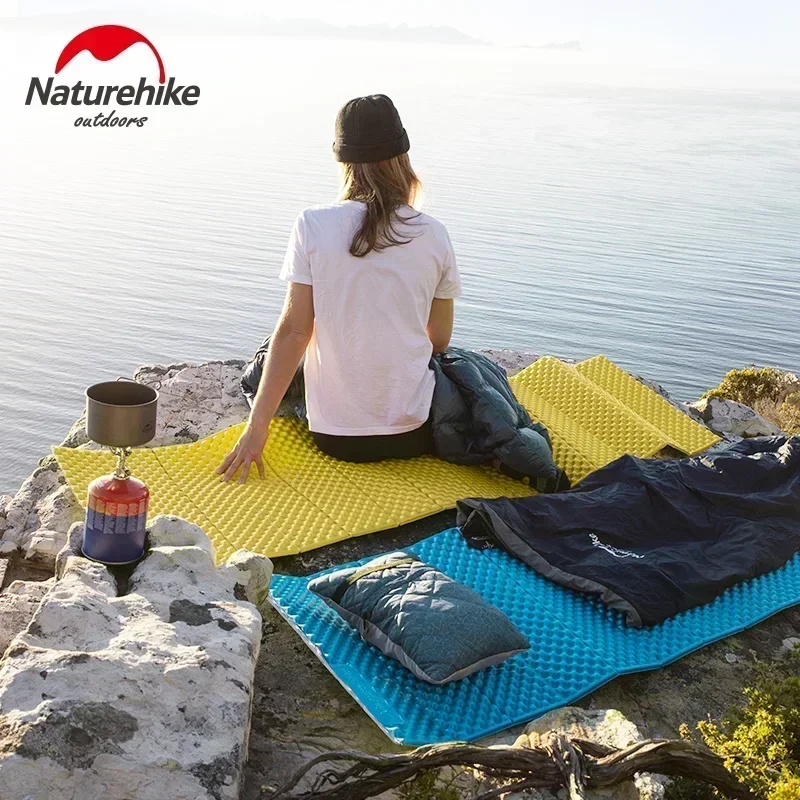 Туристический коврик Naturehike толщиной 2 5 см складной из пены влагостойкий теплый