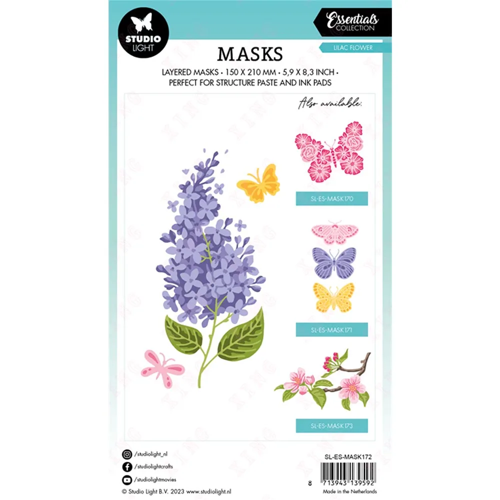 

Newest Painting Scrapbook Coloring Embossing Decorative Cut Die Diy Layering Stencil 2023 Handmade Craft Card Lilac Flowers Mold