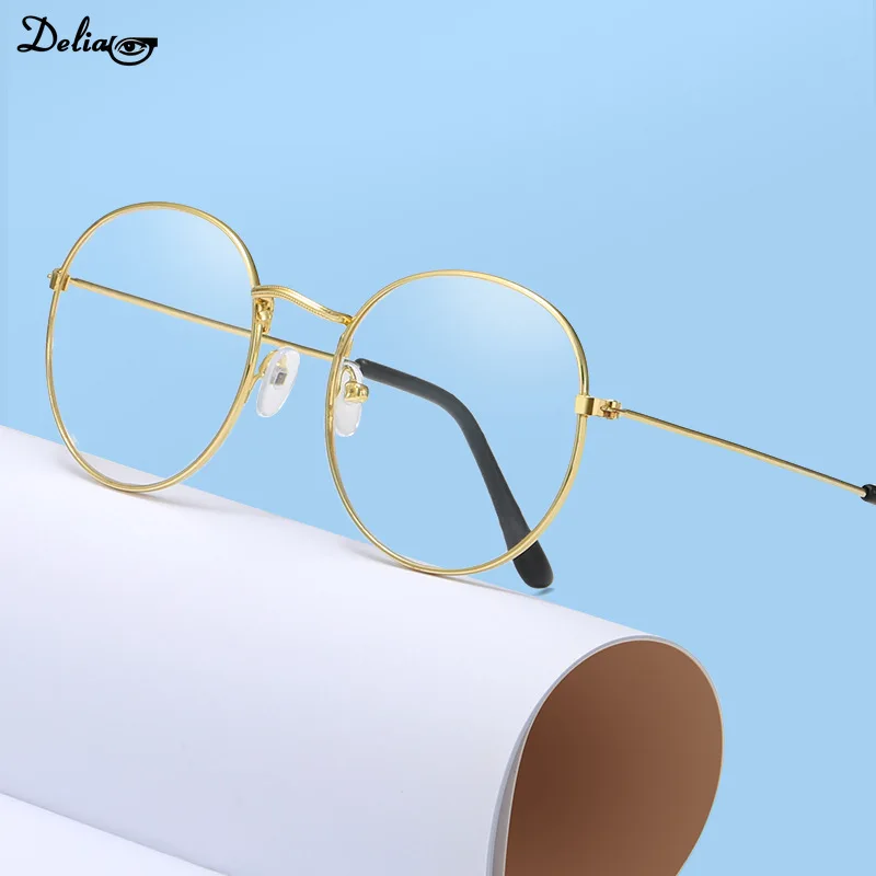 Мужские и женские очки в стиле ретро с защитой от радиации ультратонкими линзами