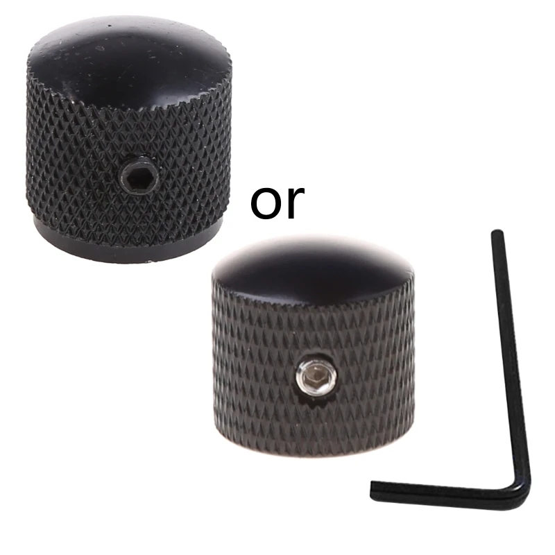 

Knob Button Tone Volume Control Dome Knob For TL for LP Guitar Bass Parts Metal