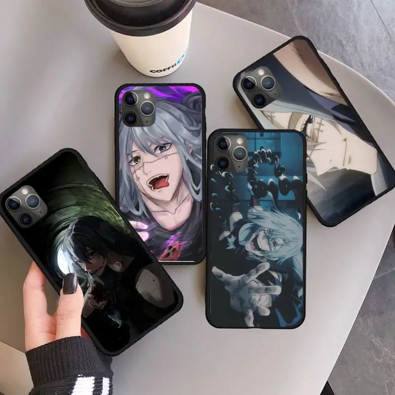 

Japan anime Jujutsu Kaisen Mahito Phone Case For iphone 12 11 13 7 8 6 s plus x xs xr pro max mini