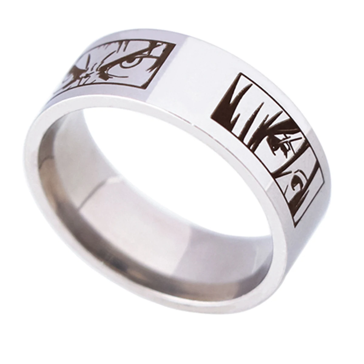 

Anime Attack on Titan Stainless Steel Ring Finger Rings for Men Women Anime Fans Unisex Jewelry Prop Accessories Gift
