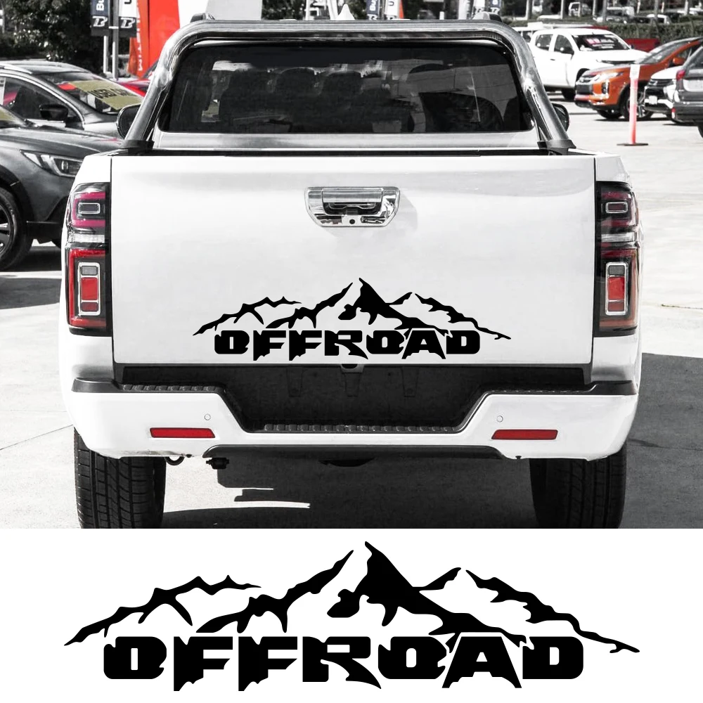 

Car Off Road Sticker Pickup Truck Vinyl Graphics Decal for Ford F150 Dodge Toyota Hilux Maxus Isuzu Dmax GWM Cannon Mitsubishi