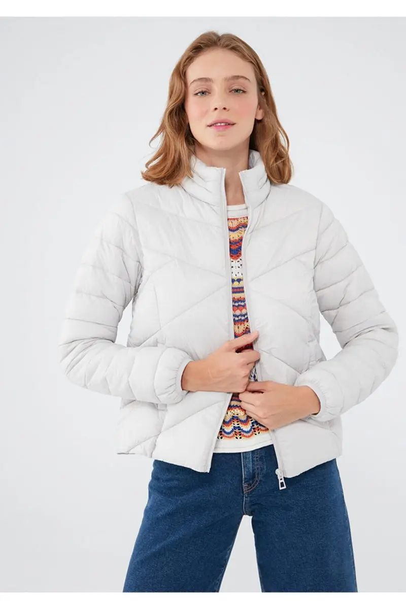 

Gray Inflatable Coat