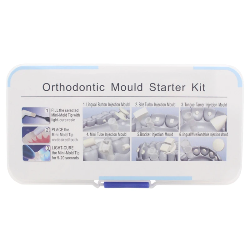 

Dental Mini Tube Wire Orthodontic Bracket Bite Turbo Injection Mould Starter Kit