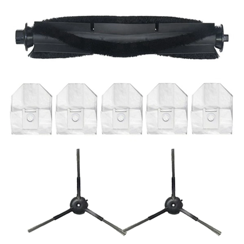 

Dust Bags Rolling Side Brush Parts Accessories For Roidmi EVE Plus Robot Vacuum Cleaner Parts