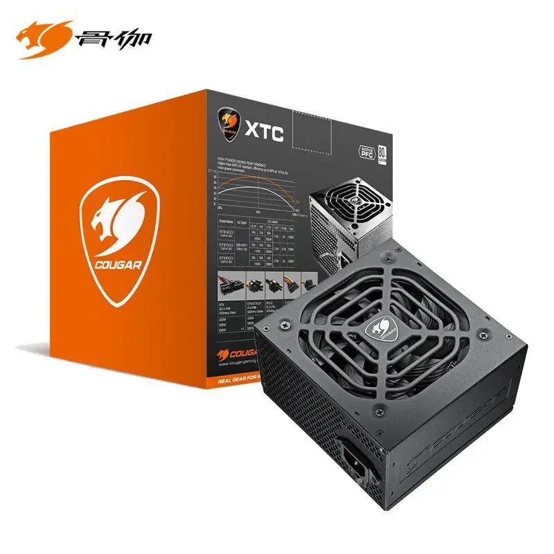 

Блок питания COUGAR XTC400 для компьютера, 600 Вт, энергосберегающий, 80plus, белый
