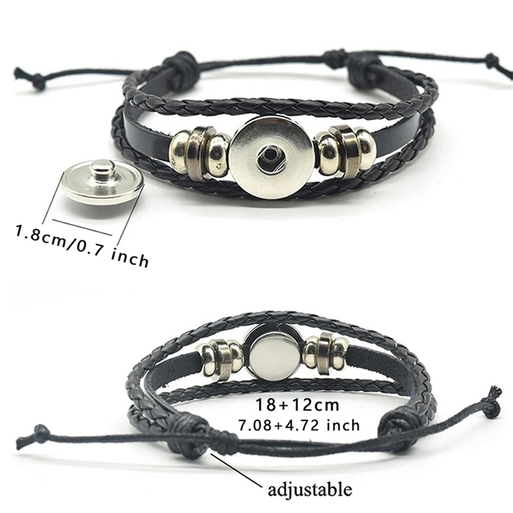 Новый браслет Northern Lights Polar Aurora Borealis стеклянный купол кожаные плетеные браслеты