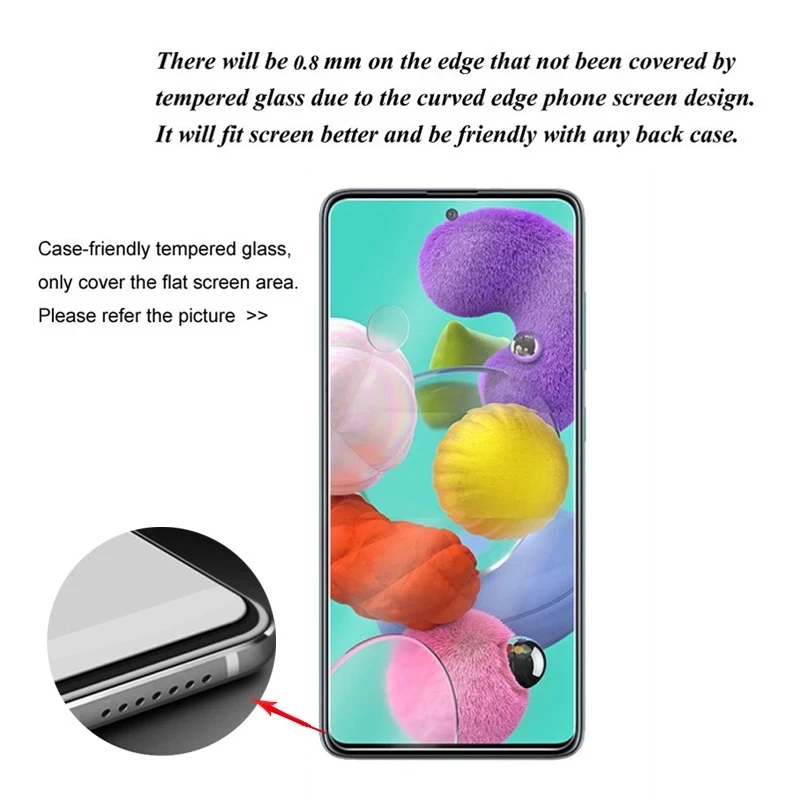 4pcs tempered glass for samsung galaxy a51 a52 a71 a72 a12 a21s s22 a32 screen protectors for samsung s21 plus s10e m21 m31 m51 free global shipping