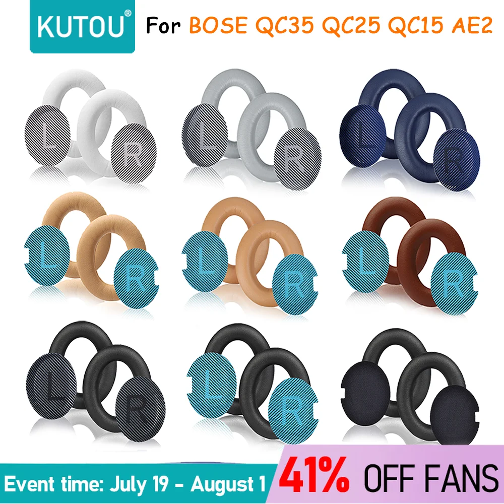 

Replacement Earpads Ear Pads For BOSE QC35 QC25 QC15 QC35 ii SoundTrue Headphone Memory Foam Ear Pads Cushion Cover Repair Parts