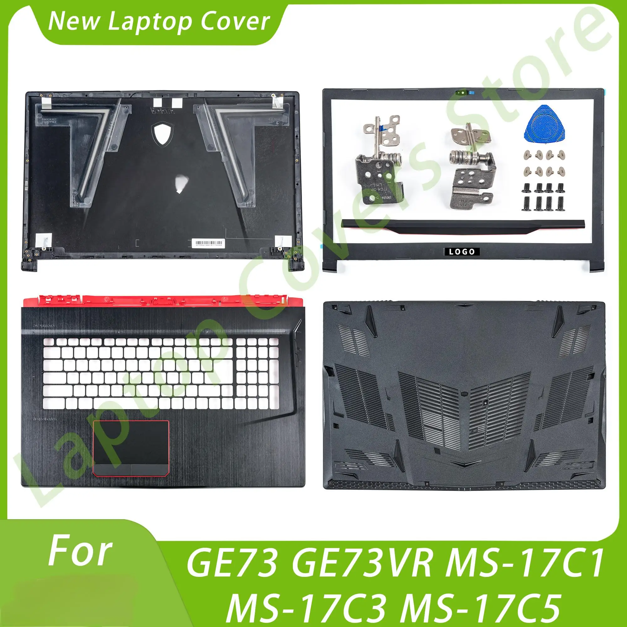 Новые чехлы для GE73 GE73VR MS-17C1 MS-17C5 MS-17C3 задняя крышка ЖК-дисплея передняя панель