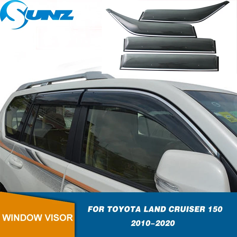 

Sun Rain Guards For Toyota Land Cruiser Prado 150 Fj150 2010 2011 2012 2013 2014 2015 2016 2017 2018 2019 2020 Window Visor SUNZ