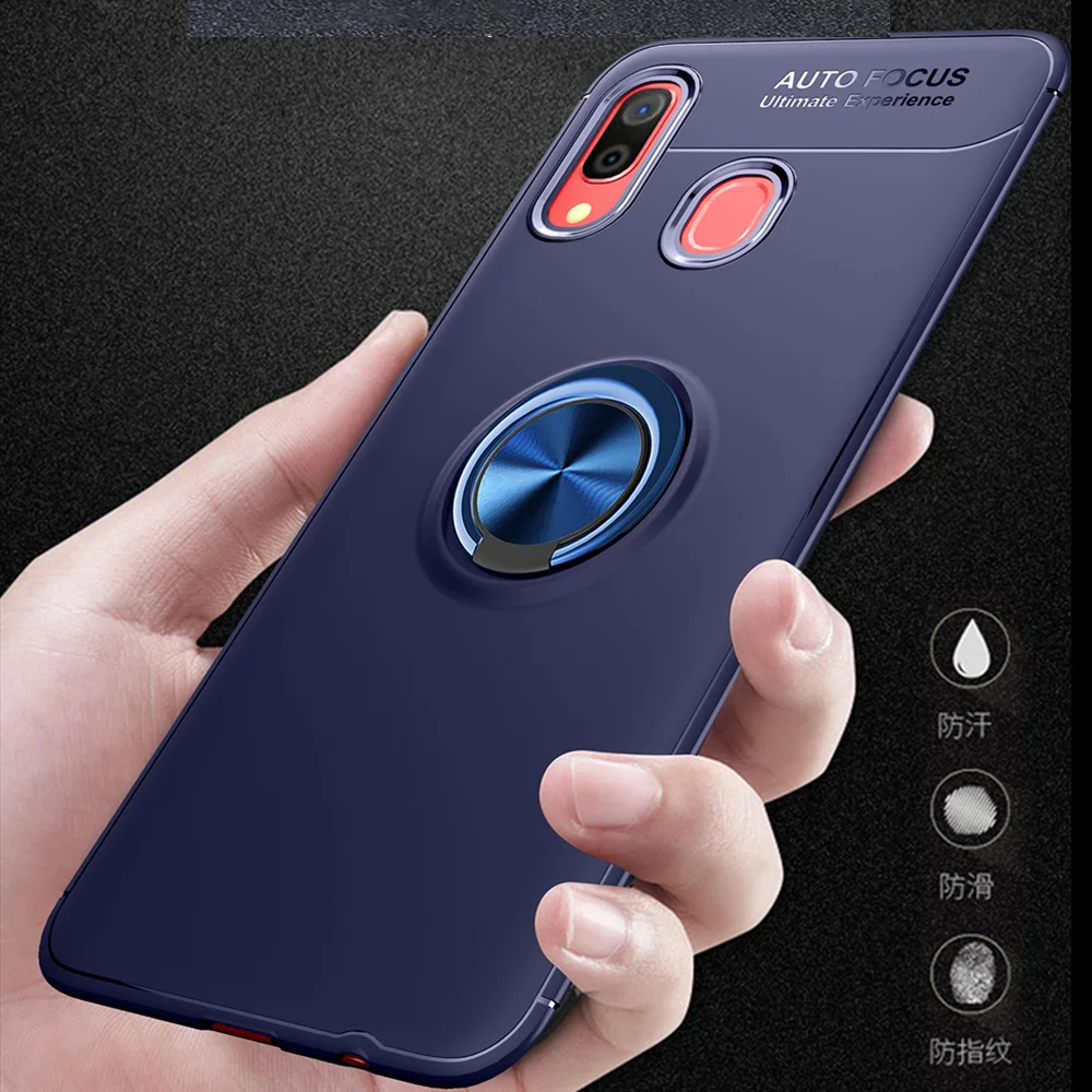 

Samsung A40 Case for Samsung Galaxy A70 A50 A30 A40 A20 A10 A60 Magnetic Ring Silicone Cover for Samsung A70s 50s 30s 20s A10s