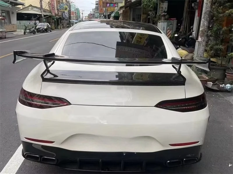 Высококачественный карбоновый задний спойлер в стиле RT900 для Mercedes-Benz AMG GT50 GT53 GTC GTS (art.: 3920da2fe26bb) - 3920da2fe26bb