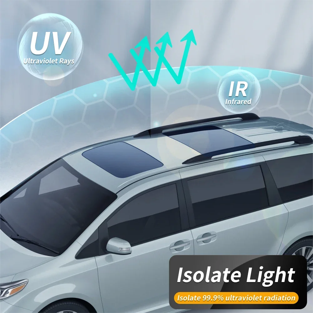 Защитная пленка для люка на крыше Toyota Sienna 2022-2024 теплоизоляционные тент