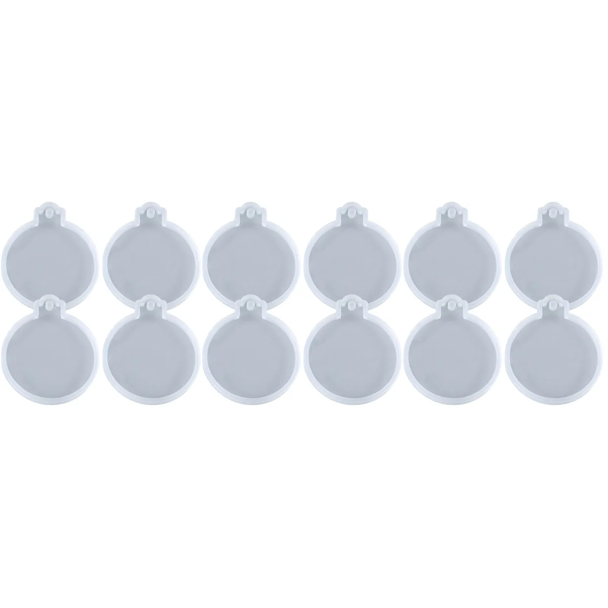 

Silicone Diy Craftsplaqueround Resin Making Tag Casting Shape Molds Snowflake