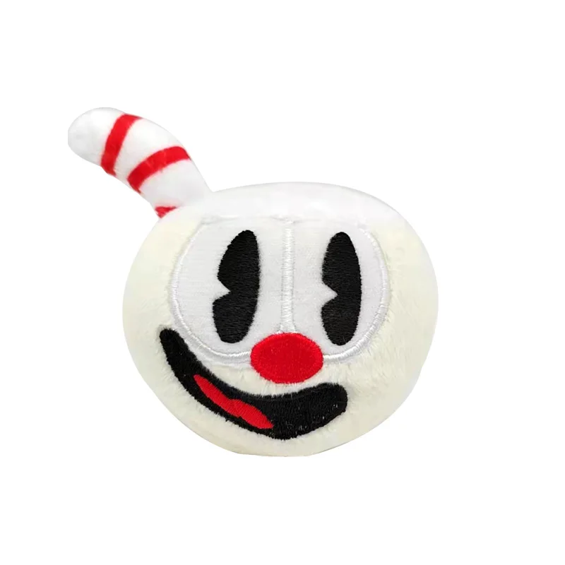 2 шт./лот 10 см игровая плюшевая игрушка с капюшоном Mugman плюшевые брелоки подвеска