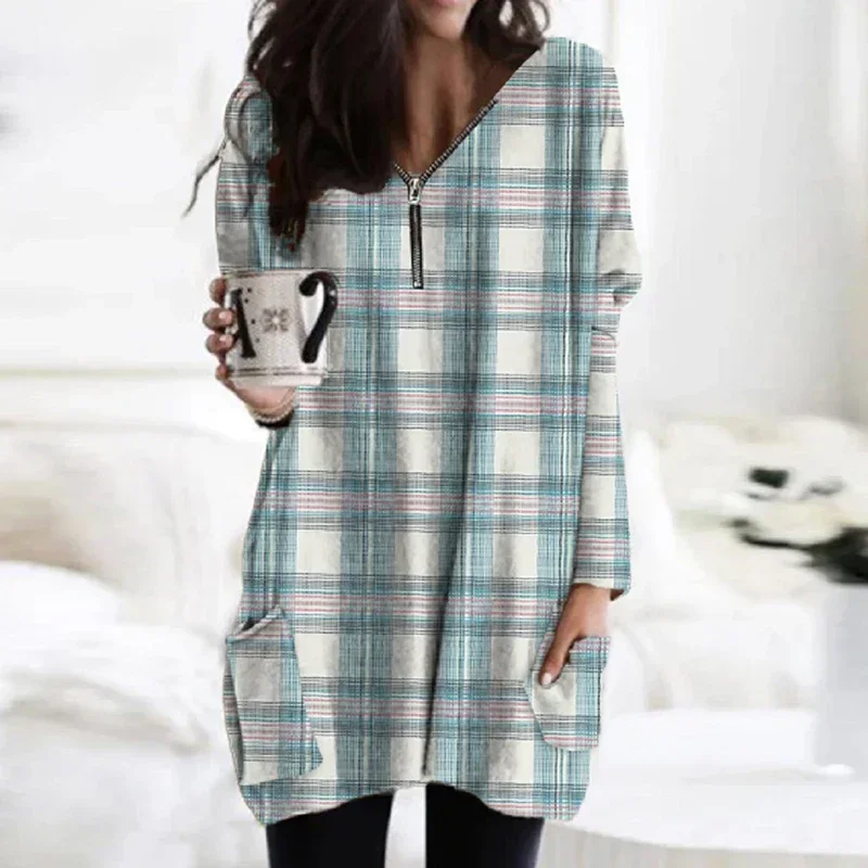 Элегантная женская футболка с абстрактным принтом лица Осенний Женский пуловер