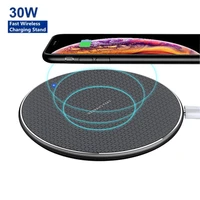 smart induction qi wireless charger for iphone 11 12 pro xs xr max 8 plus airpods huawei p40 nova samsung s8 s9 s10 fast charge