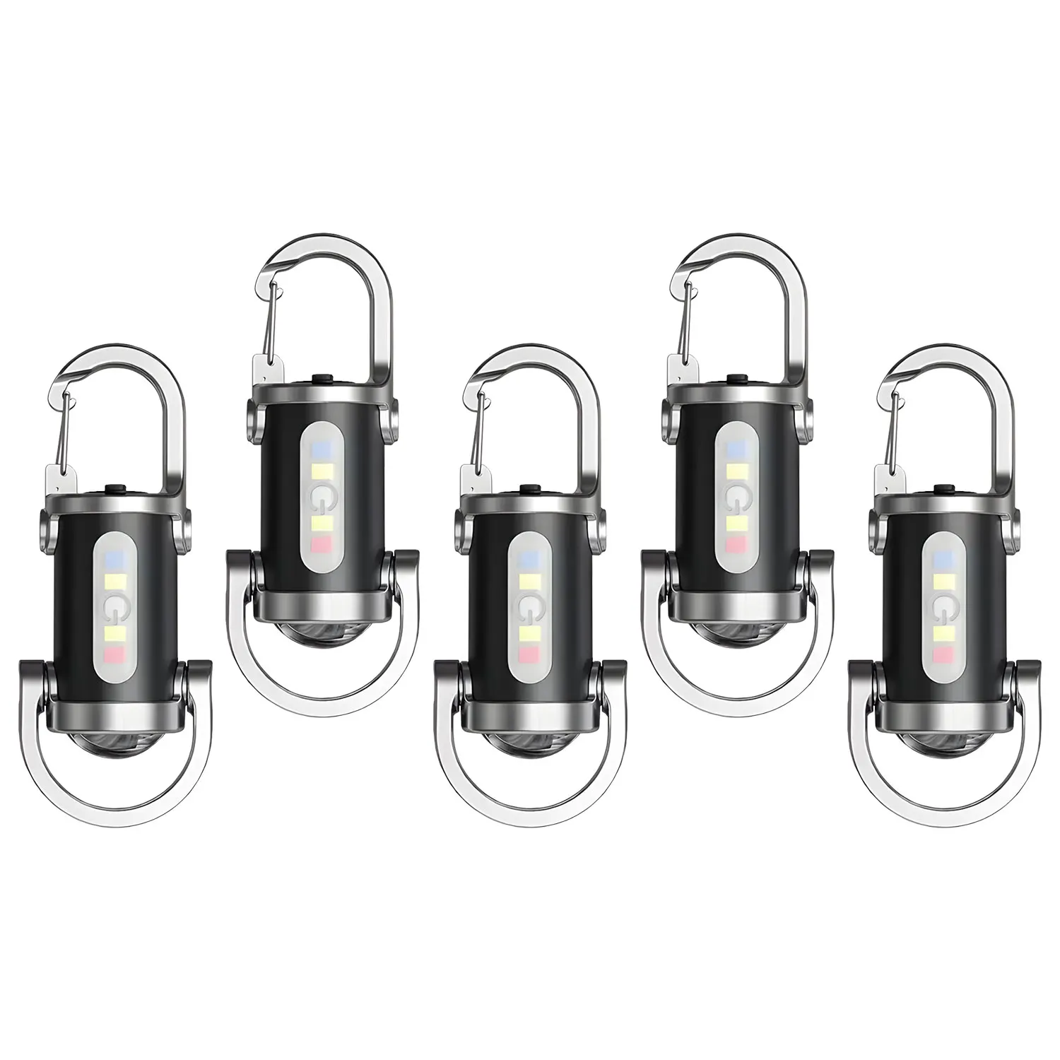 

YEMAO G190 Мини-фонарик COB 500 люмен USB