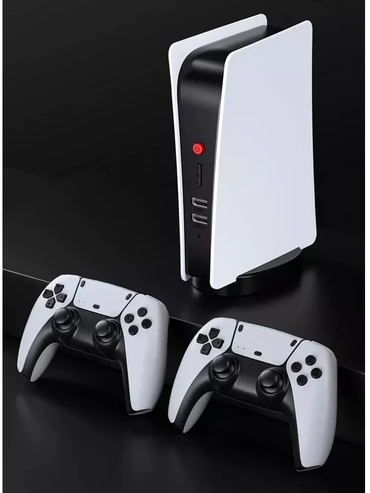 

M5 Video Game Console Game Player 2.4G Wireless Controller 4K HD TV 20000+ Classic Games for CPS/FC/GBA/SFC/PS1/GB Children Gif