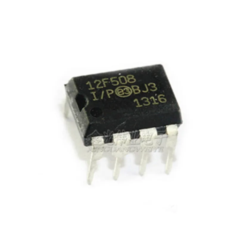

1PCS PIC12F508-I/P 12F509 12F510 12F615 12F629 12F635 675E T Into theDIP8