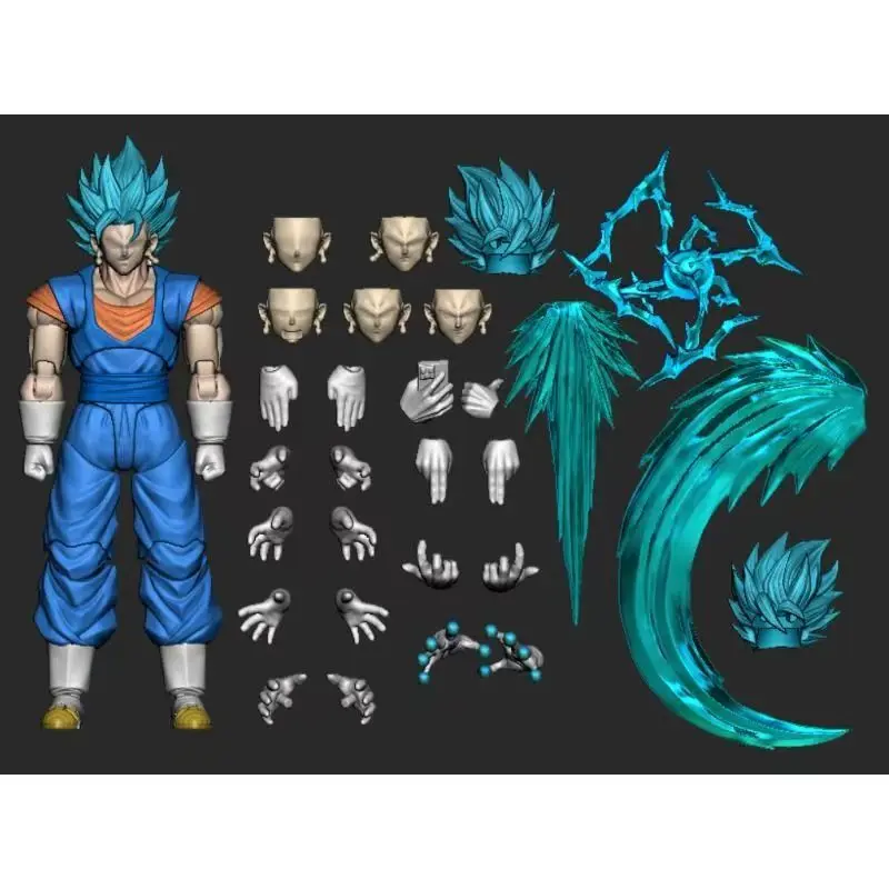В наличии доставка в течение 24 YGmw Studio OC Toys Dragon Ball Dragon Ball Heroes Fusion Warrior Vegito 07, фигурка (art.: 3920d4476be40) - 3920d4476be40
