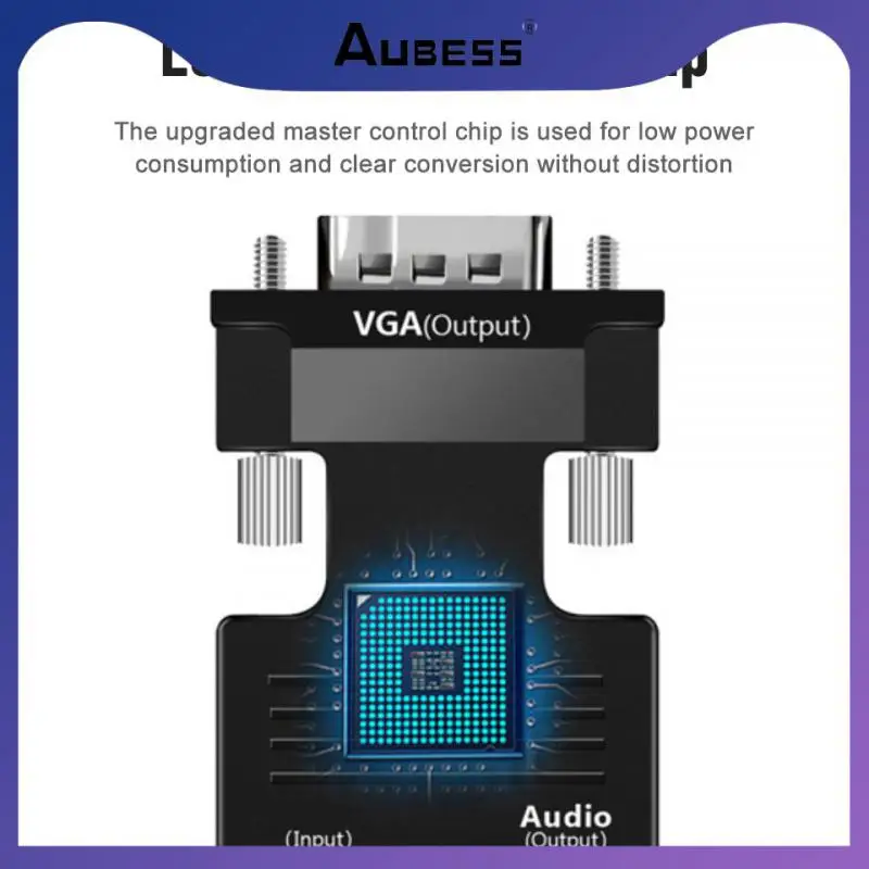 

1080p Hd 1080p HDMI-совместимый Vga-HDMI-совместимый для ПК ноутбука адаптер конвертер видео аудио конвертер HDMI-совместимый