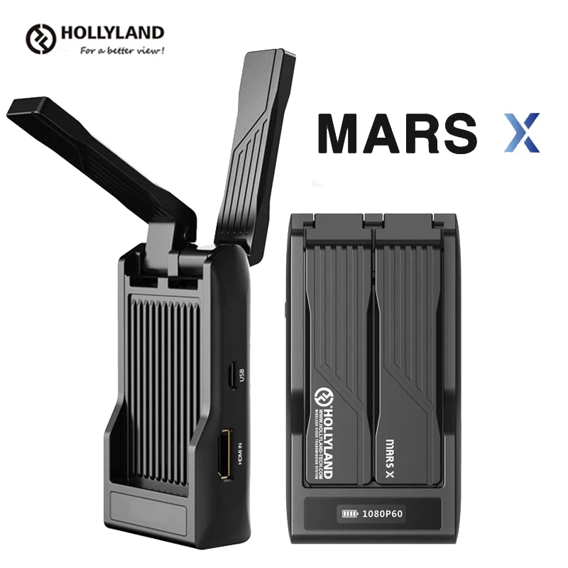 

Hollyland Mars X Беспроводная система передачи видео 1080 футов передатчик изображения приемник HD P видео для смартфона DSLR камеры