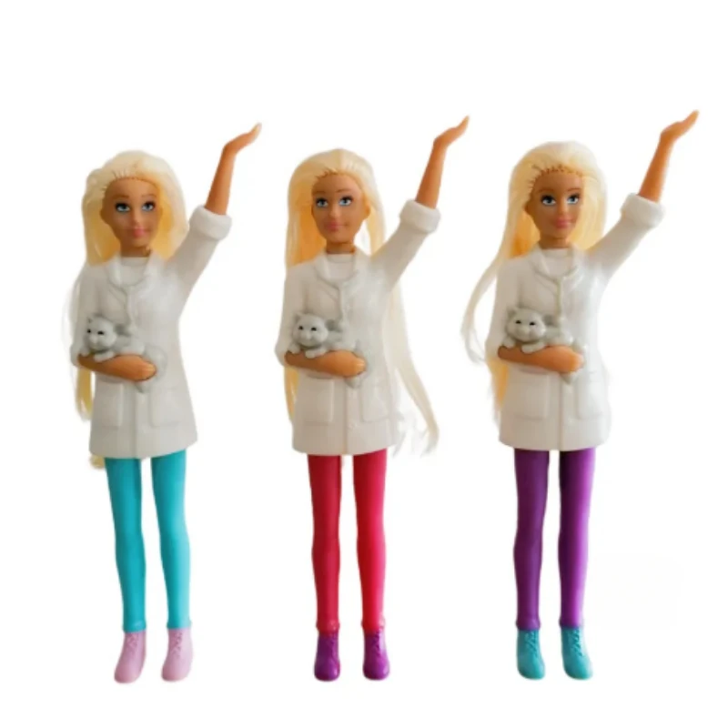 

Genuine Cute Barbi Doll Moveable Joints Doll Girl Model Figurine Barbys Kids Gifts
