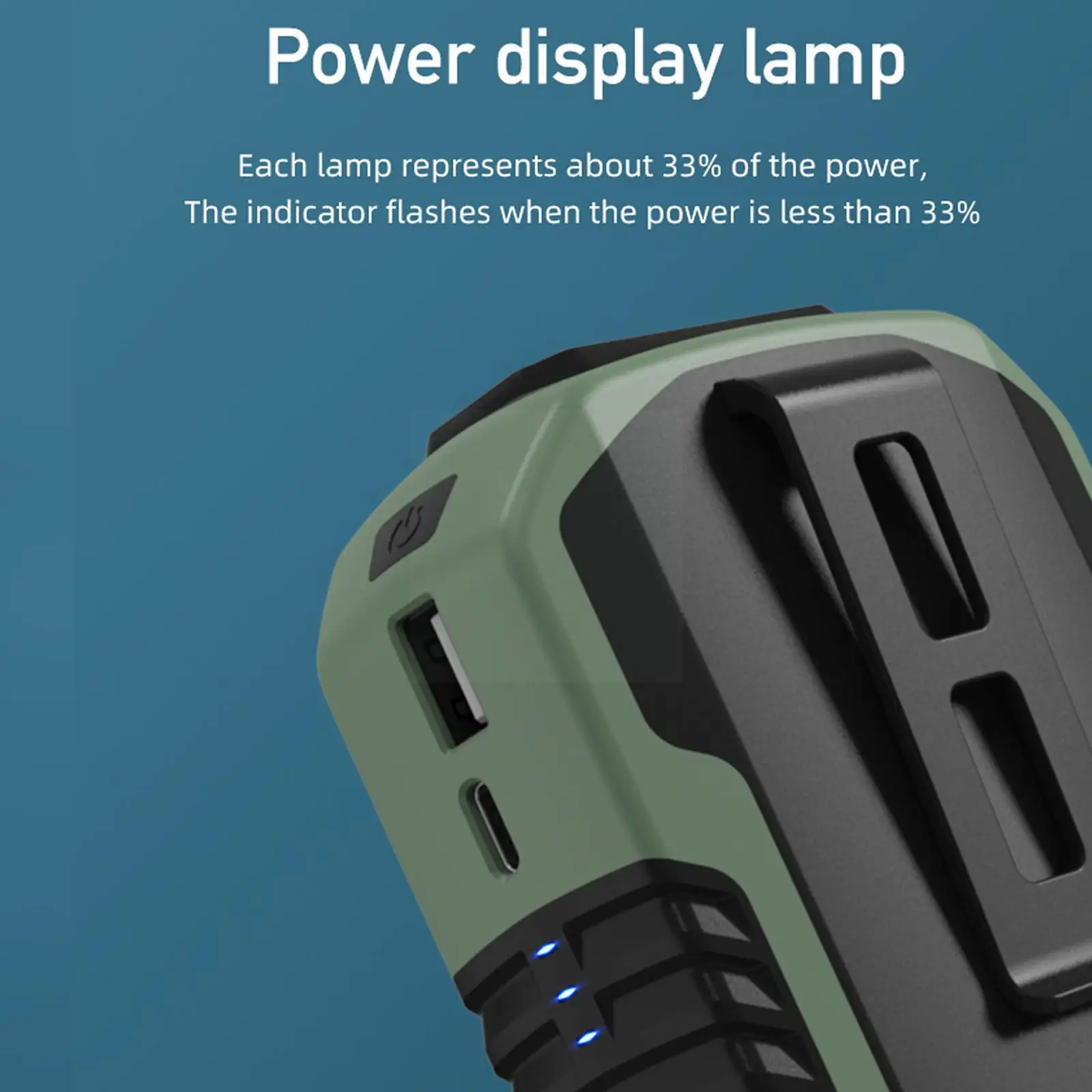 

Портативный USB-вентилятор на талию, мА