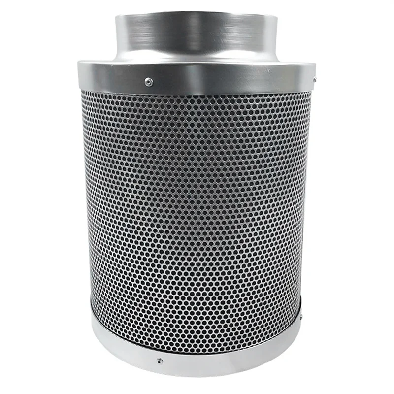 4-дюймовый воздушный угольный фильтр контроль запахов двухсторонний фланец в