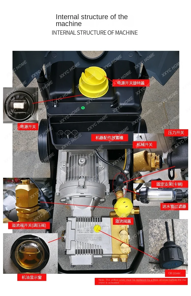 Karcher Автомойка HD6/15-4 аксессуары клапан регулировки давления обратный поддержание