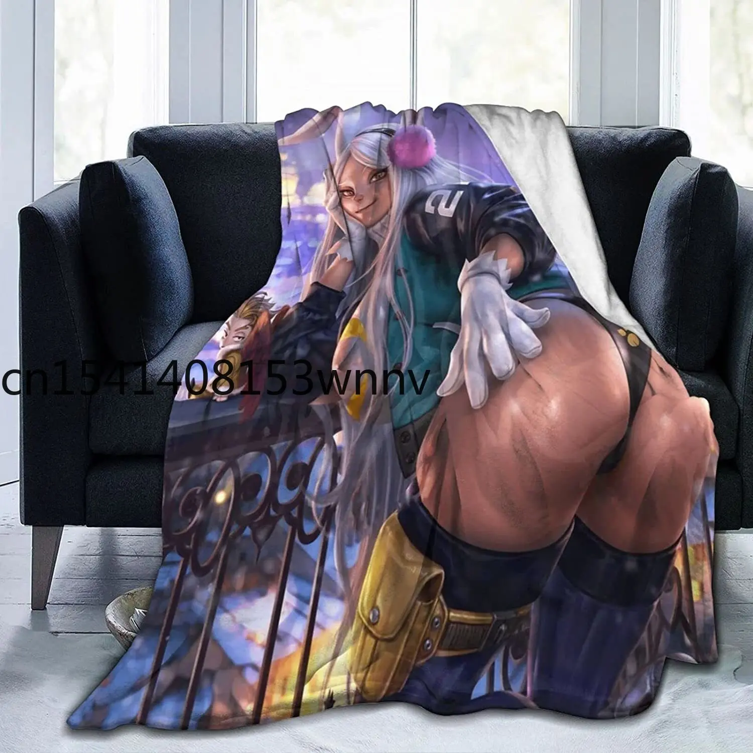 

Мягкое фланелевое одеяло Miruko из аниме и Руми яма, подходит для спальни