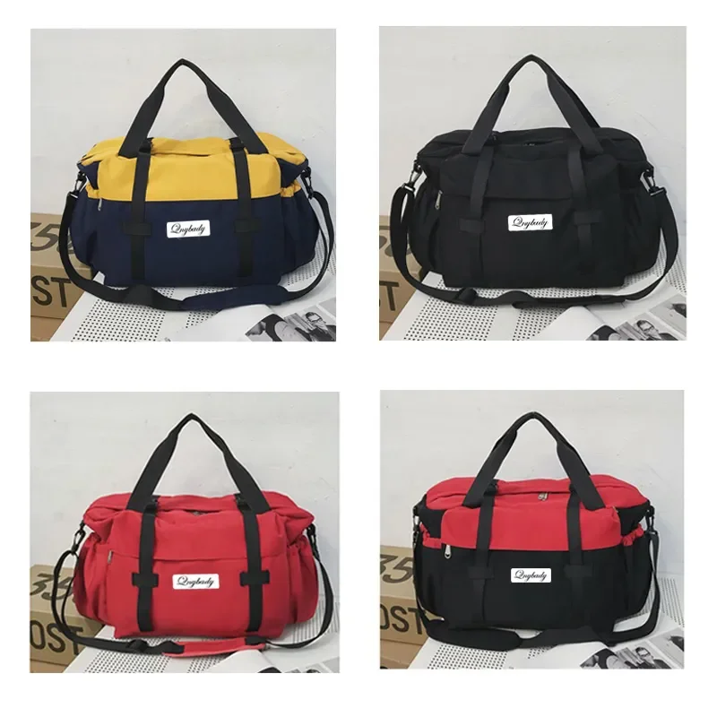 Fashion Gym Bag Large Capacity Women Men Fitness Bags Yoga Duffle Portable Training Bags Mulitfunction Swimming Travel  Backpack